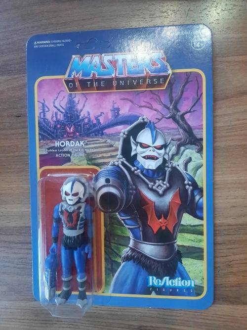 Masters Of The Universe (Motu) Super 7 HORDAK REACTION Figure Moc
