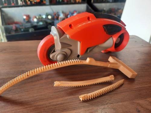 1981 Complete TRON LIGHT CYCLE Vintage Figure