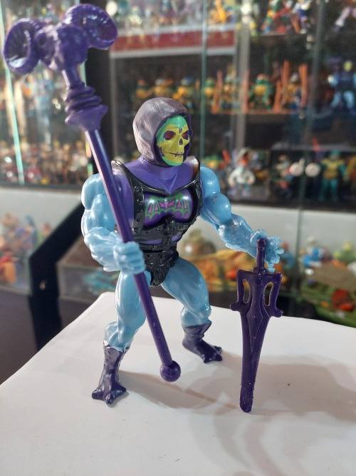1984 Complete Battle Armor SKELETOR of He-Man Masters of the Universe #84 (MOTU) Vintage Figure