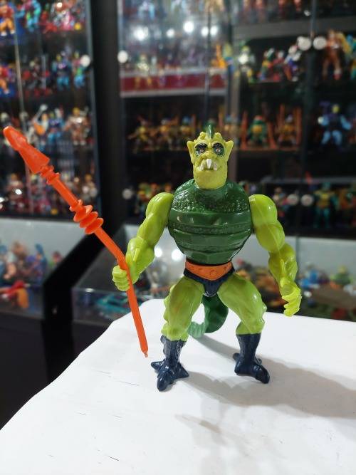 1984 Complete Whiplash of He-Man-Masters of the Universe 49 (MOTU) Vintage Figure