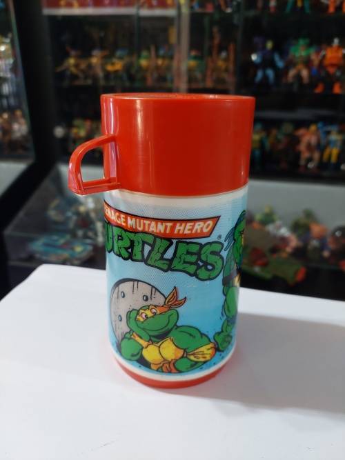 1990 TMNT SIPPER BOTTLE MIRAGE STUDIOS Vintage Figure Teenage Mutant Ninja Turtles