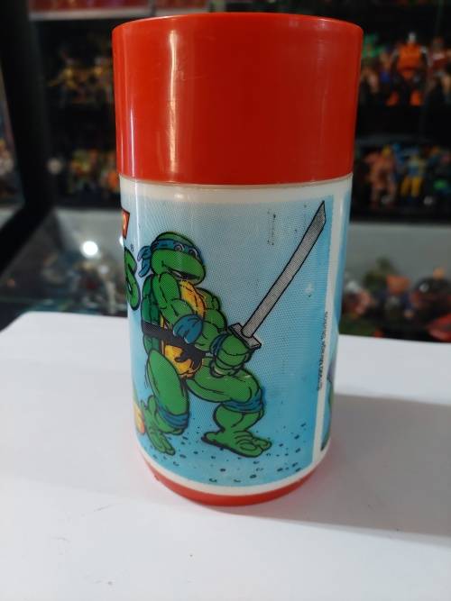 1990 TMNT SIPPER BOTTLE MIRAGE STUDIOS Vintage Figure Teenage Mutant Ninja Turtles