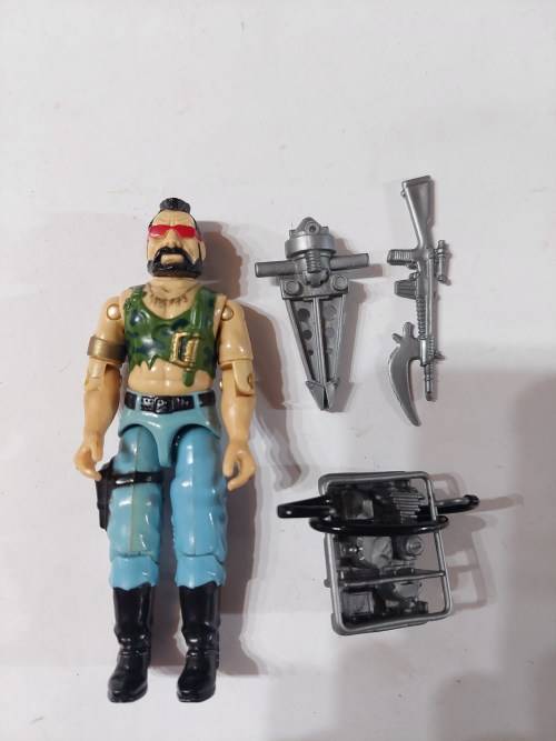GI Joe 1985 Complete RIPPER Vintage Figures