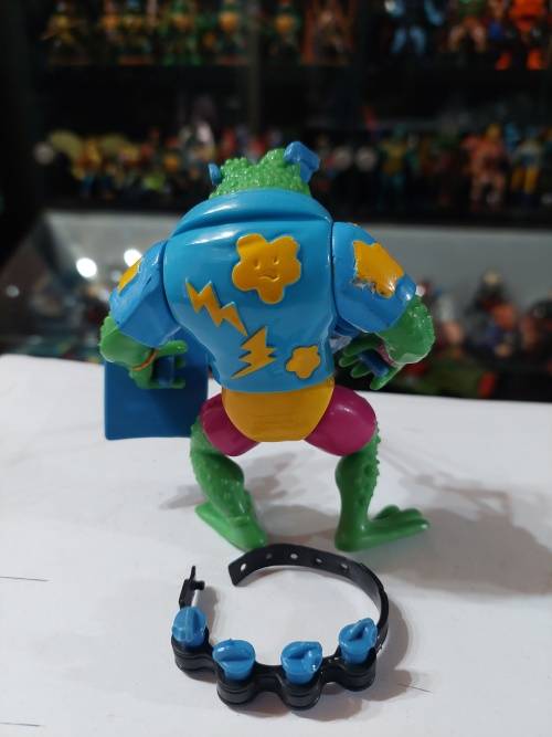 1989 Complete Genghis Frog Vintage Figure Teenage Mutant Ninja Turtles 34
