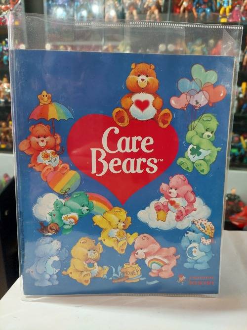 1985 Complete CARE BEARS Panini Sticker Album Vintage Figure
