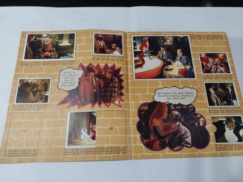 1988 WHO FRAMED ROGER RABBIT PANINI STICKER Album 158/216 STICKERS PRESENT Vintage Figure