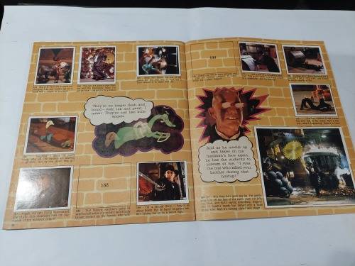 1988 WHO FRAMED ROGER RABBIT PANINI STICKER Album 158/216 STICKERS PRESENT Vintage Figure