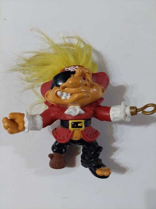 1992 HASBRO BATTLE TROLLS CAP`N TROLL Vintage Figure