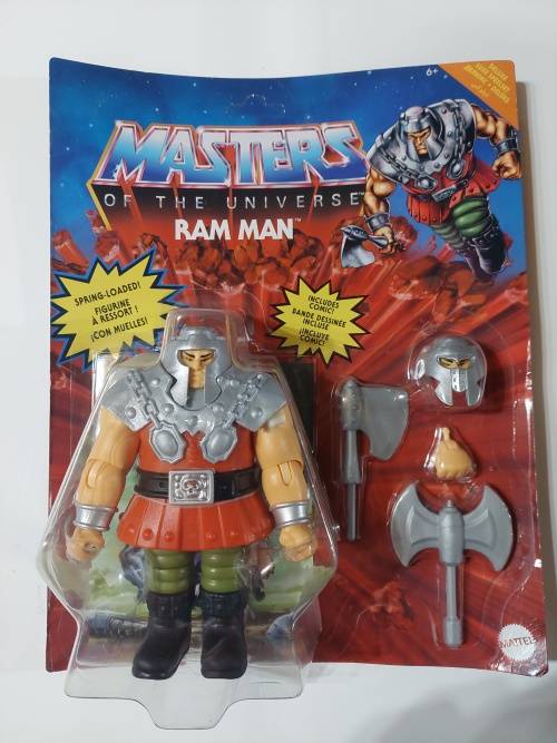 Masters Of The Universe (Motu) Origins RAM MAN Figure Moc