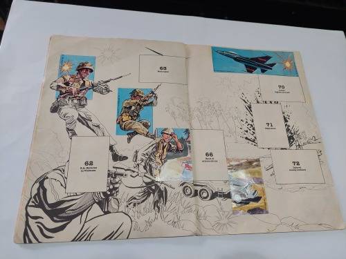 1983 The A-Team DOSSIER 68/125 STICKERS PRESENT