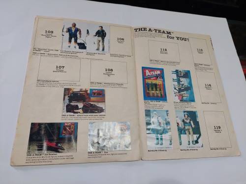 1983 The A-Team DOSSIER 68/125 STICKERS PRESENT