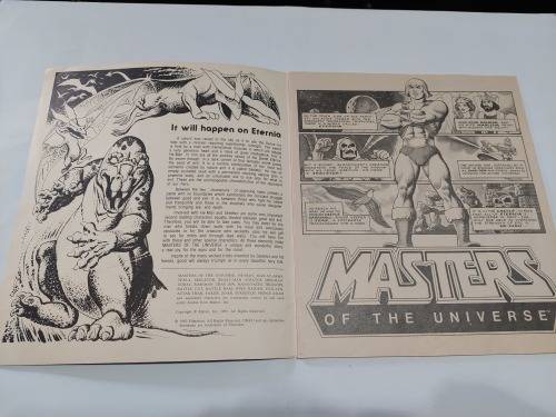 1983 MOTU PANINI STICKER ALBUM He-Man Masters of The Universe