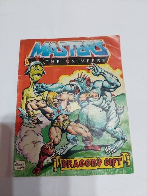 1983 Mini Comic DRAGONS GIFT of He-Man-Masters of the Universe (MOTU)