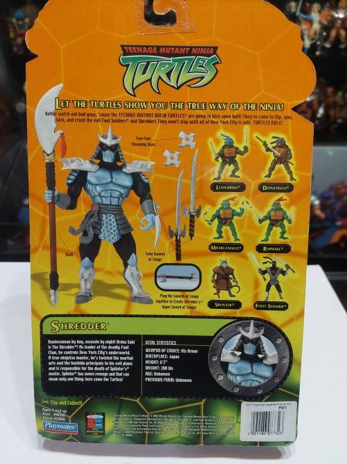2002 MOC TMNT SHREDDER Teenage Mutant Ninja Turtles