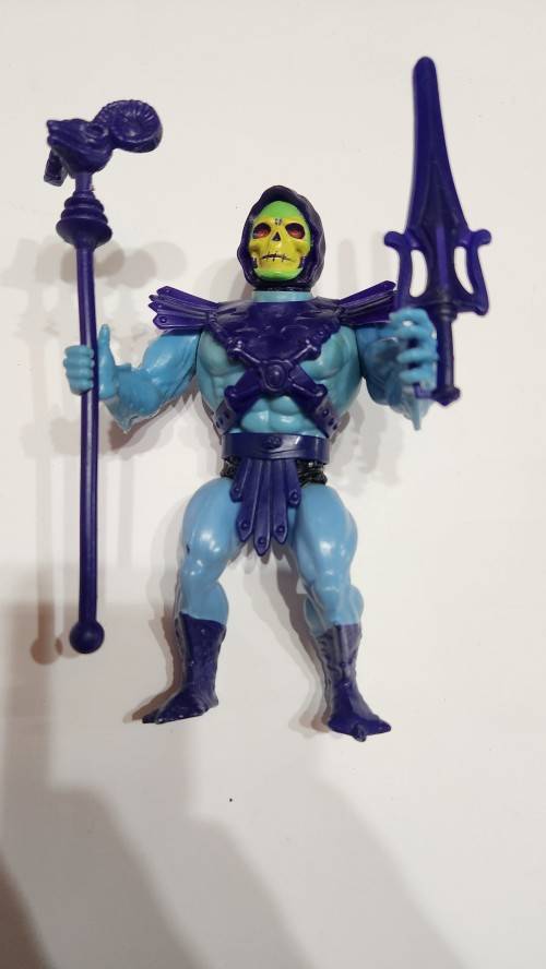 1981 Complete Skeletor of He-Man Masters of the Universe 49 (MOTU) Vintage Figure