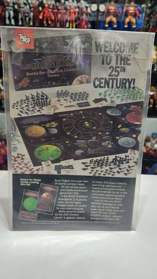 1988 Comic THE ADVENTURES OF SUPERMAN GANGBUSTERS BACK