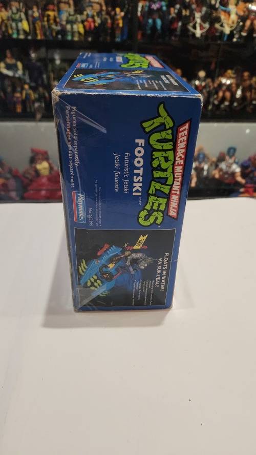 1989 TMNT BOXED FOOTSKI Vintage Figure Teenage Mutant Ninja Turtles