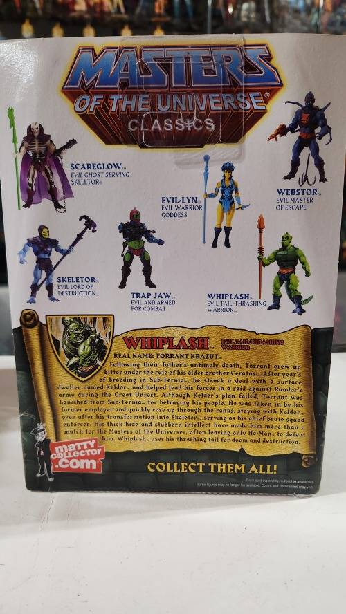 MOTUC WHIPLASH (MOC) Masters Of The Universe Classics Figure He-Man