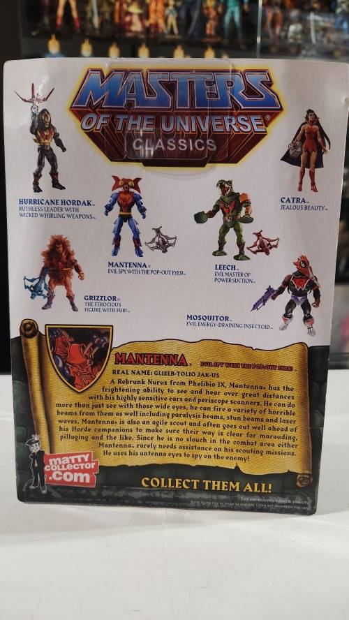 MOTUC MANTENNA (MOC) Masters Of The Universe Classics Figure He-Man