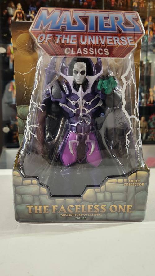 MOTUC THE FACELESS ONE (MOC) Masters Of The Universe Classics Figure He-Man