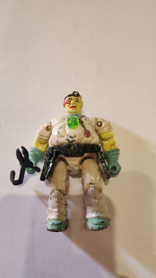 Bionic Six 1986 Complete DR.SCARAB Vintage Figure #12