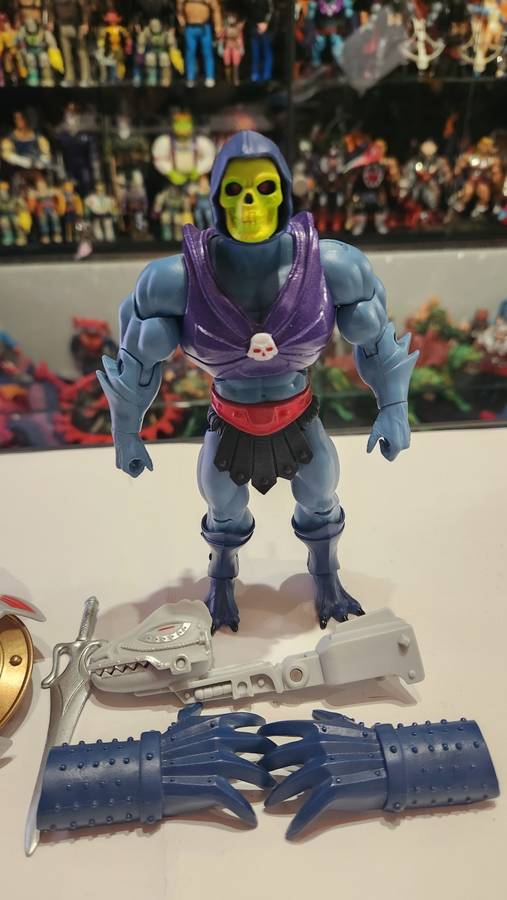 MOTUC TERROR CLAWS SKELETOR/FLYING FISTS HE-MAN Masters Of The Universe Classics Figure He-Man