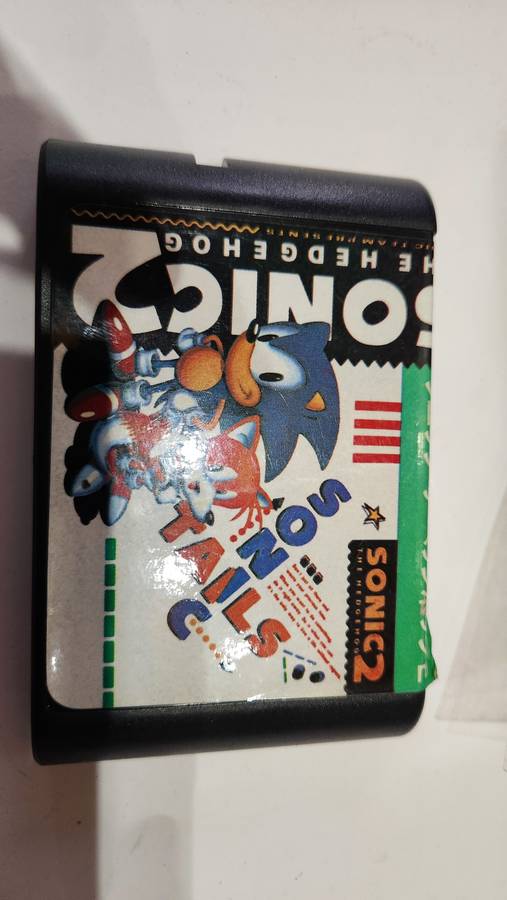 Sega Mega Drive Sonic The Hedgehog 2 Bootleg