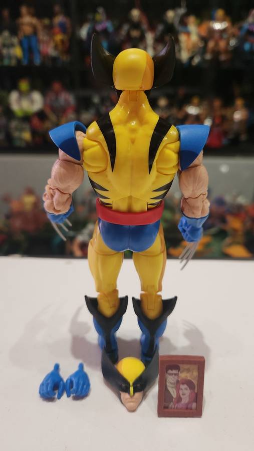 Marvel Legends Complete Vhs 90`s X-Men Wolverine Action Figure