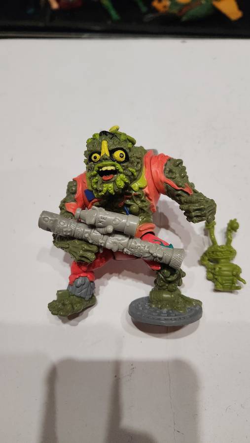 1990 Complete Muckman and Joe Eyeball Vintage Figure Teenage Mutant Ninja Turtles 4