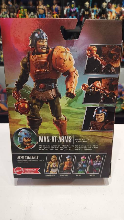 Masters Of The Universe (Motu) Masterverse New Eternia Man-At-Arms Figure Moc