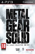 Metal Gear Solid The Legasy Edition Ps3