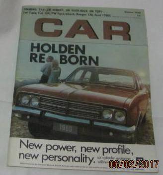 October 1968 Car Magazine the motoring journal of South Africa