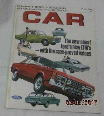 February 1969 Car Magazine the motoring journal of South Africa