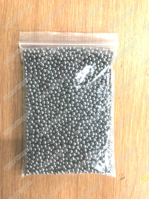 High Quality Aluminum Metal 4.5mm Airsoft BB Slingshot Ammo - 1KG Pack