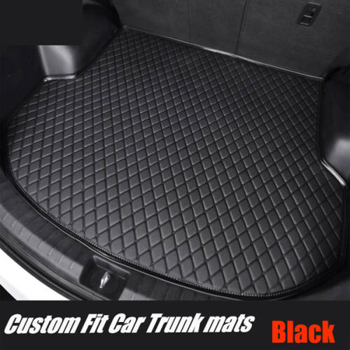 Mercedes Benz CLA C117 Trunk Boot Protector Floor Mats - Black