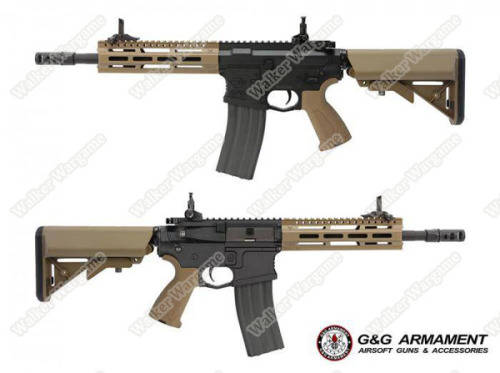 G&G CM16 Raider 2.0 Combat Machine Airsoft Rifle With MLOK System - Tan