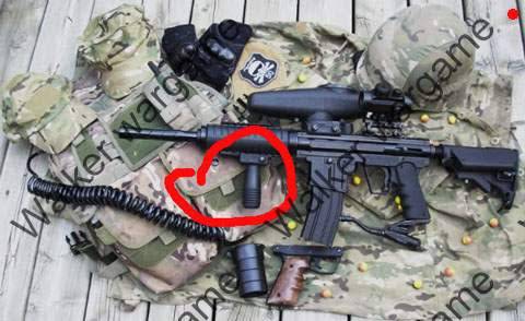 Tactical Short Grip TDI  Foregrip Grip Fit Picatinny Rail - SWAT Black