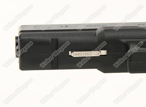 WE Tech Glock 17 Green Gas Blow Back Airsoft Pistol  - Black