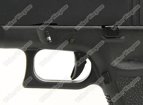 WE Tech Glock 17 Green Gas Blow Back Airsoft Pistol  - Black