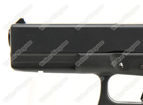 WE Tech Glock 17 Green Gas Blow Back Airsoft Pistol  - Black