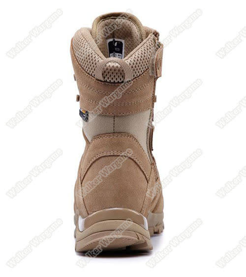 UniteWin Tactical Non-slip Combat Boots With Side Zip - Desert Tan Size Euro 42