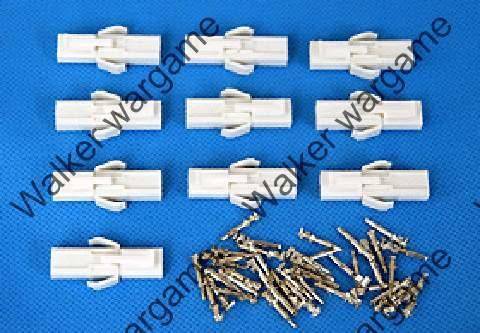 Tamiya RC AEG Battery Wire Mini Connector Male With Pin