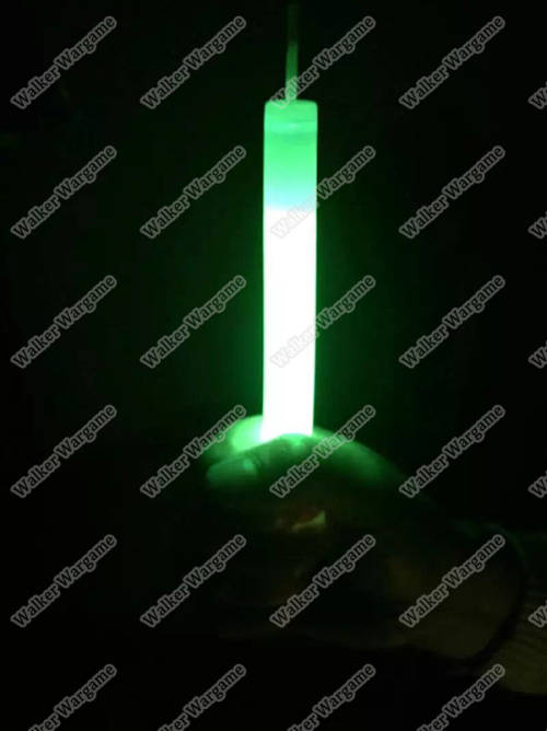 Tactical 6inch Military Chemical Glow Light Sticks - 12hour Glow - Green (Great For Night Game)
