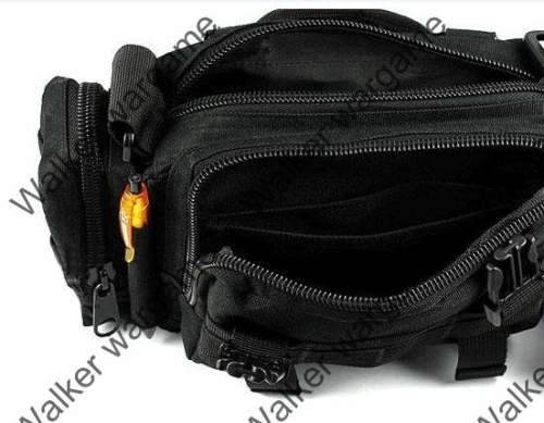 SWAT Black Specific Molle Universal Gear Bag Pouch -fit paintball gas bottle