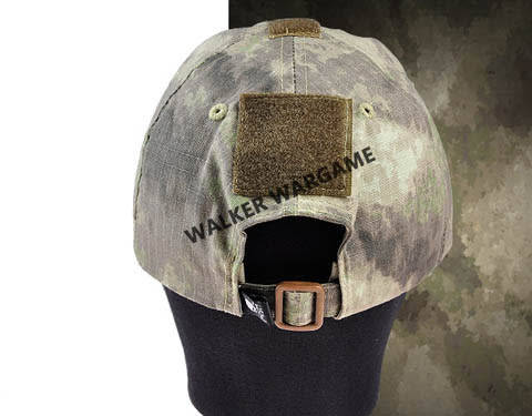 New Special Forces Operator Cap Velcro Flag Blood Patch - Digital Camo A-Tacs