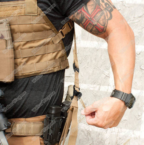VTAC Sling Tactics MK2 Padded Rifle Quick Adjust Sling - OD Green