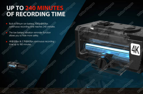 RunCam Scope Cam 2 4K (Rifle Camera Record Your Airosft Game)   25mm Best for Rifles & SMGs