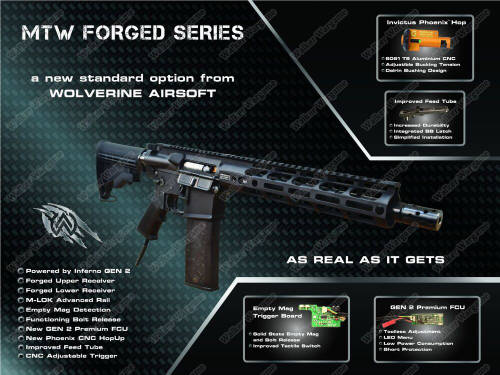 Wolverine 7incl MTW Billet With Inferno Engine HPA Rifle