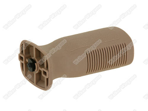 FMA MLOK MVG Front Railed Vertical Grip Slot Key Foregrip - Tan
