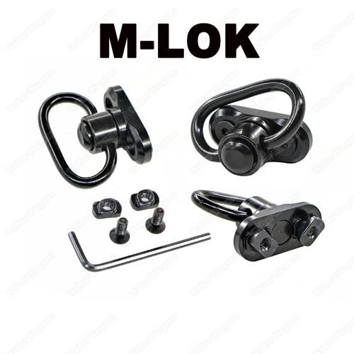 M-Lok Sling Adapter with Quick Detach Sling Swivel
